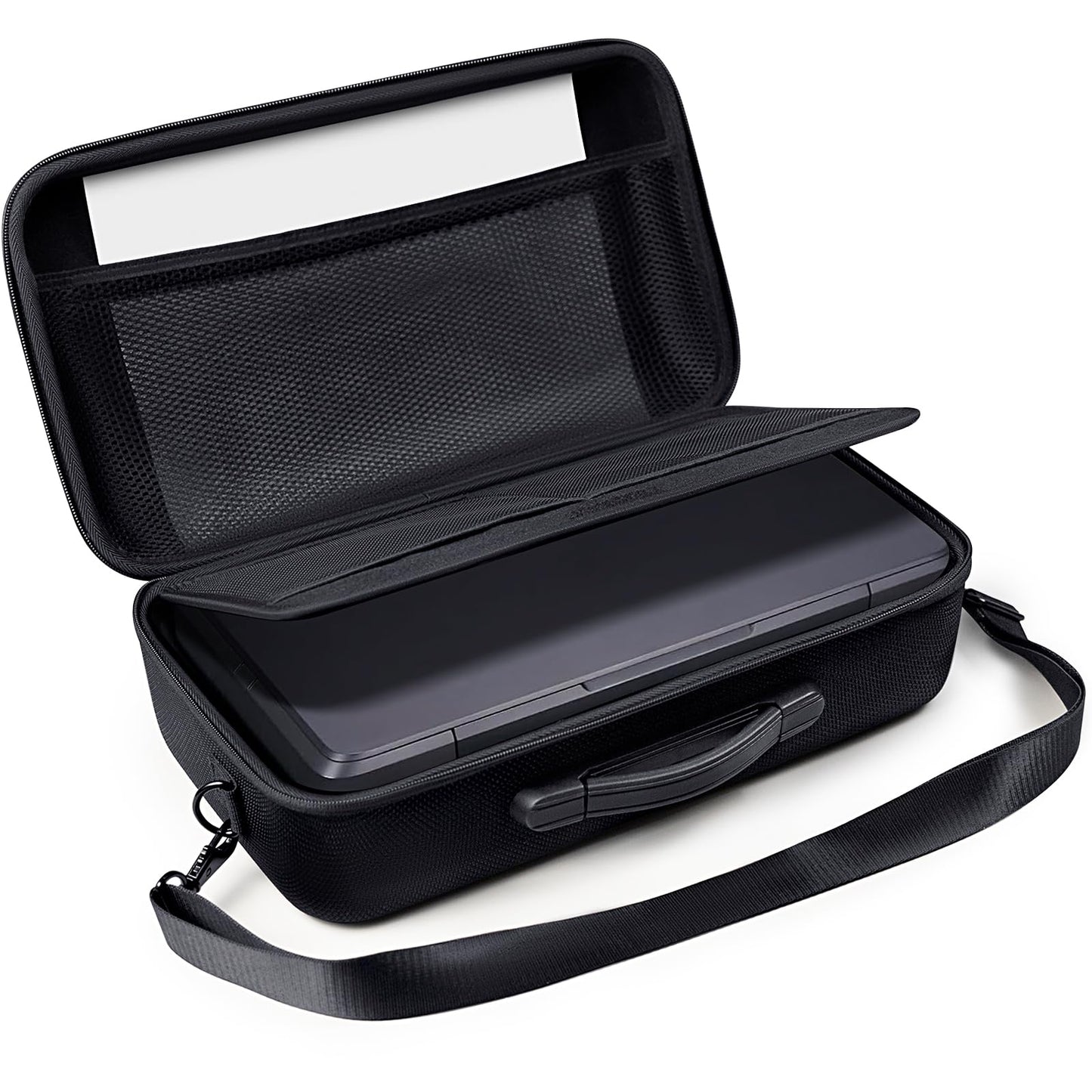LVKAYCE Hard Travel Case Compatible with HP OfficeJet 250 All-in-One Portable Printer Wireless Mobile Printing CZ992A, Portable Printer Carrying Bag with Adjustable Shoulder Strap (Case Only)