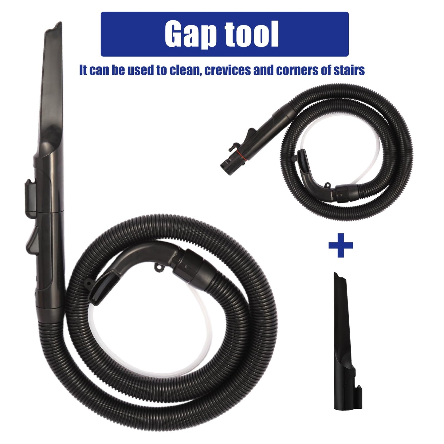 Upgraded Clean Hose Component Replacement parts for Bissell Little Green ProHeat 2694, 2513, 5207, 2513E, 4720M Vacuum Cleaner Hose 5.3in Clean brush, Clean tools, Gap brush Accessories Part #1606127