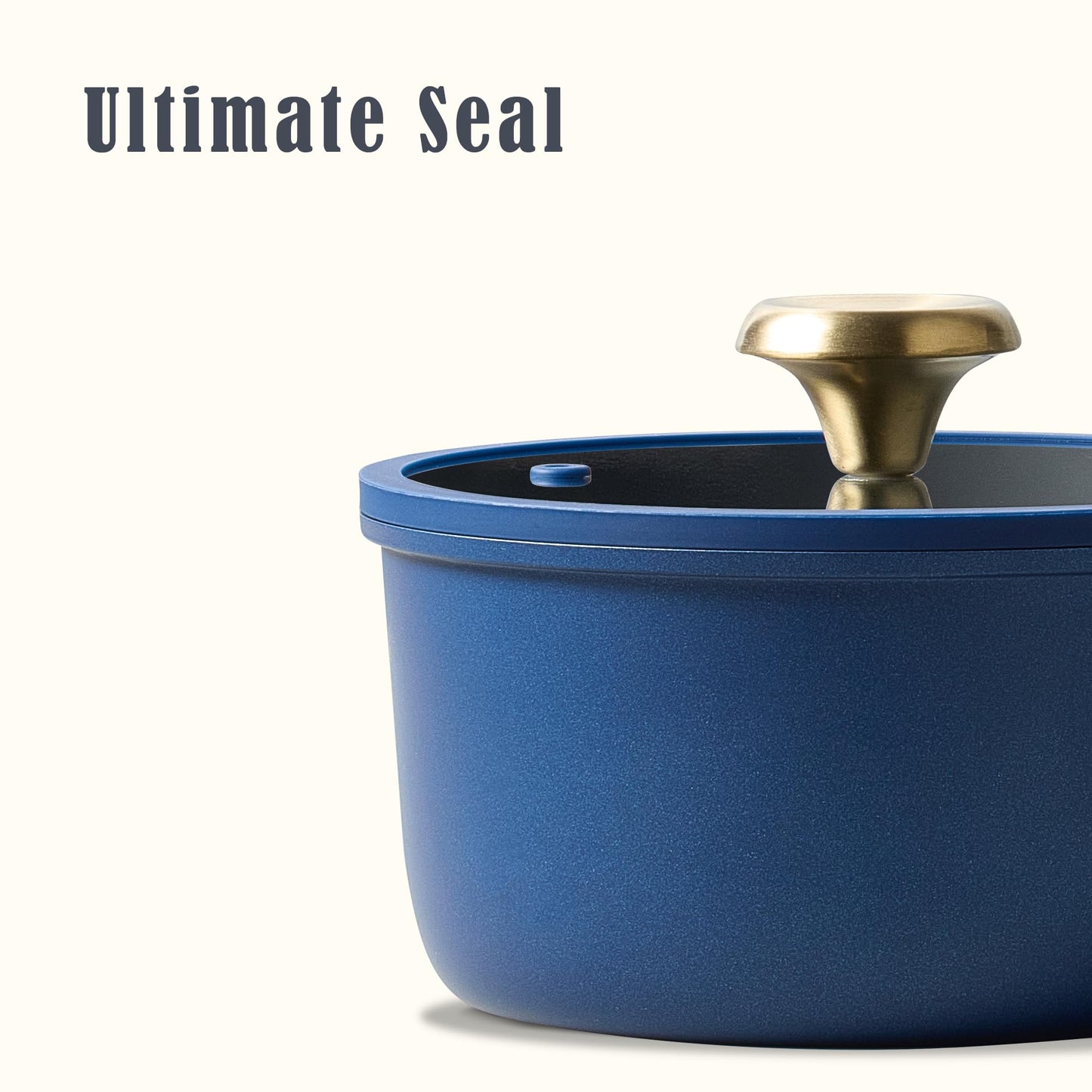 CAROTE 2QT & 2.5QT Sauce Pan Sets with Lid & Ladle Cooking Pots Nonstick Saucepans Cookware Set Small Kitchen Pot, Induction Comptable, Easy to Clean, PFOA FREE (Blue)