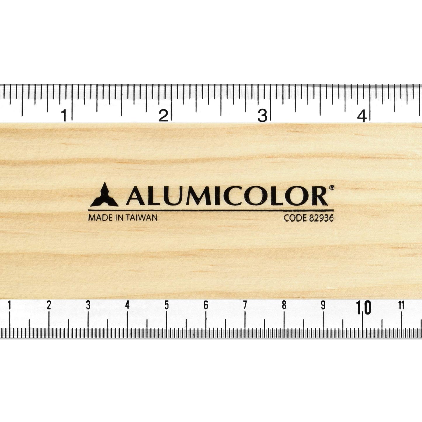 Alumicolor Wood/Acrylic Calibrated T-Square for Art, Framing & Drafting, Natural Wood Color, 36IN