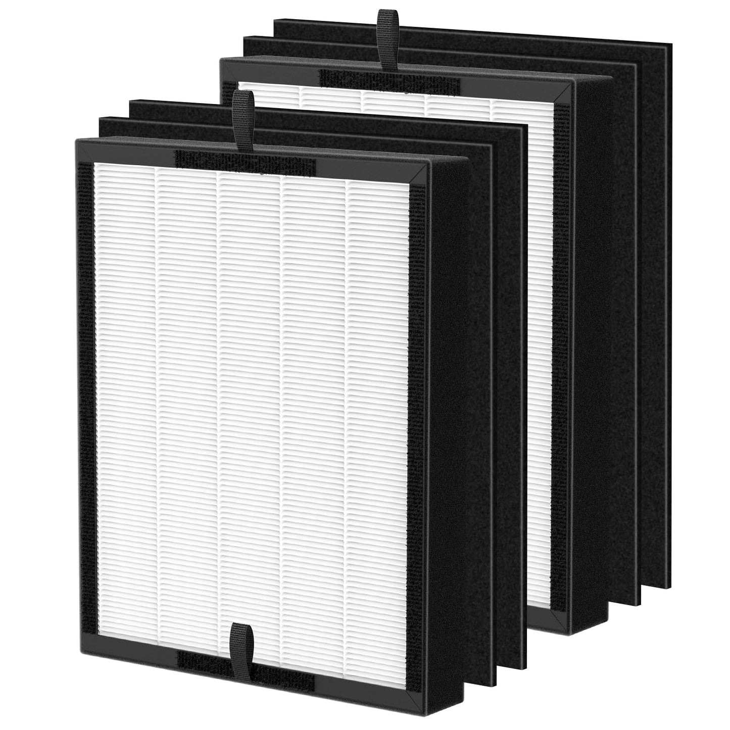 45i Replacement Filter Compatible with Alen BreatheSmart Flex Bh400 & 45i Air Purifier, 3-in-1 45i HEPA Fresh Filter+ Activated Carbon Pre Filter, B4-Pure/ Fl40, 2 Hepa+4 Carbon Filter