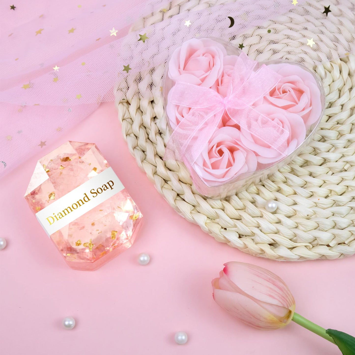 MIXVOVA Birthday and Get Well Gifts for Women - Self Care Relaxing Spa Package with Luxury Flannel Blanket, Unique Valentines Day Mother's Day Gifts for Mom Wife Friends