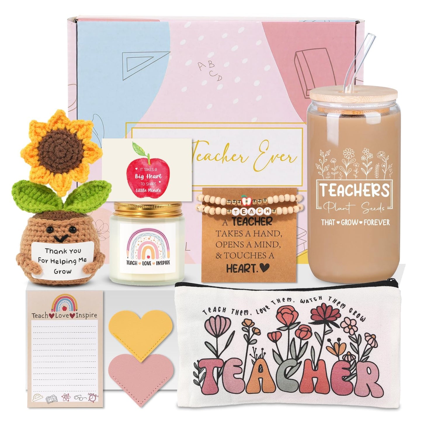 Teacher Gifts for Women, Funny Teacher Appreciation Gifts Supplies for Best Daycare, Preschool, Music, Art, Assistant Teachers from Students, Cool End of Year Thank You Gift for Women Teachers