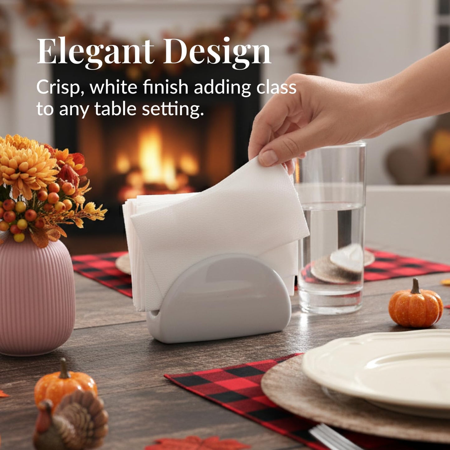 Prestee 200 Disposable Paper Hand Towels That Feel Like Linen Napkins, 2-Ply - Guest Towels, Wedding Paper Napkins, Disposable Napkin for Guest Bathroom, Parties, Dinners, Events (White)