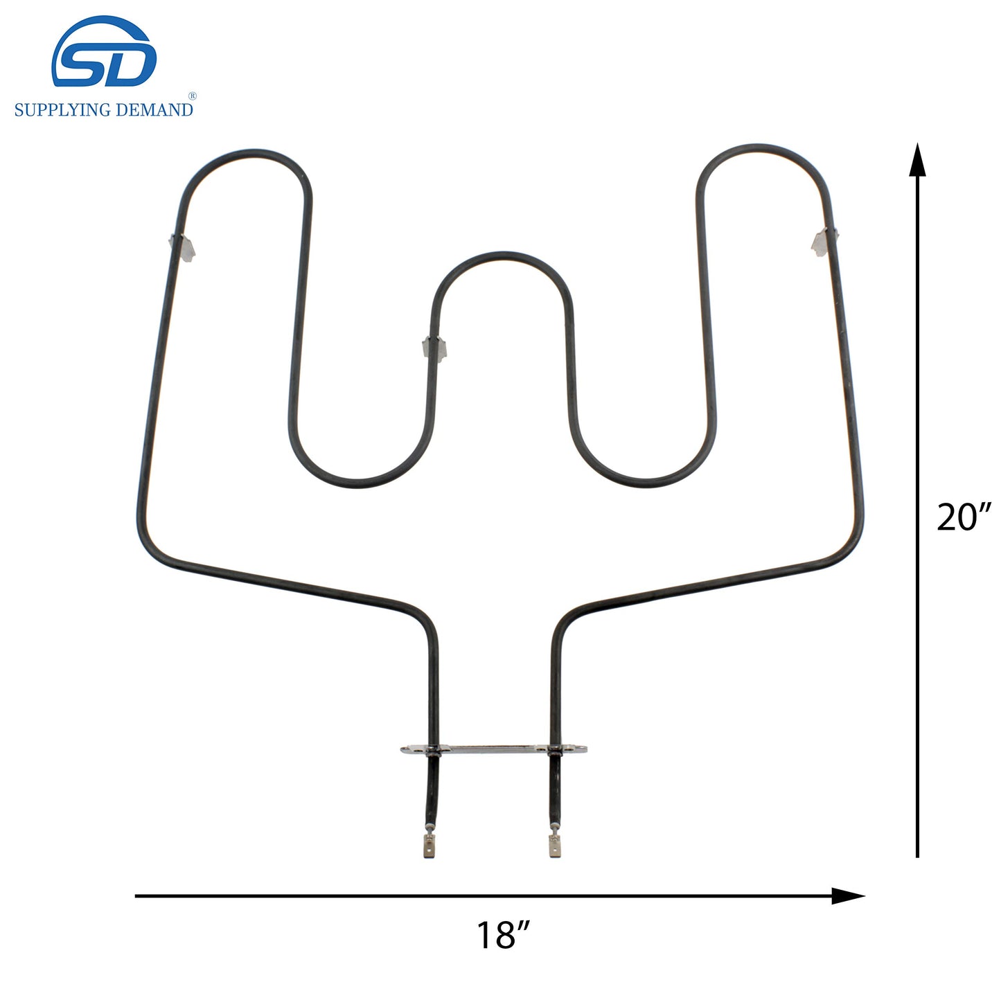 Supplying Demand WB44T10014 876010 Electric Range Oven Bake Element Replacement