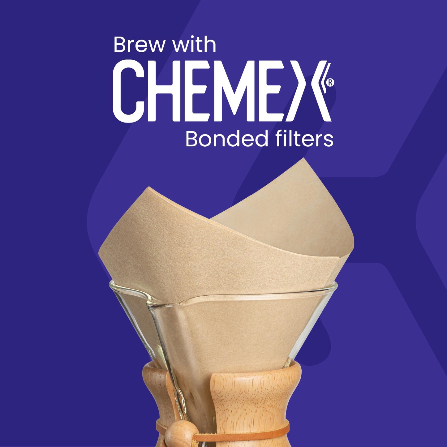 Chemex Pour-Over Glass Coffeemaker - Colored Glass Handle Series - 6-Cup Gold - Exclusive Packaging