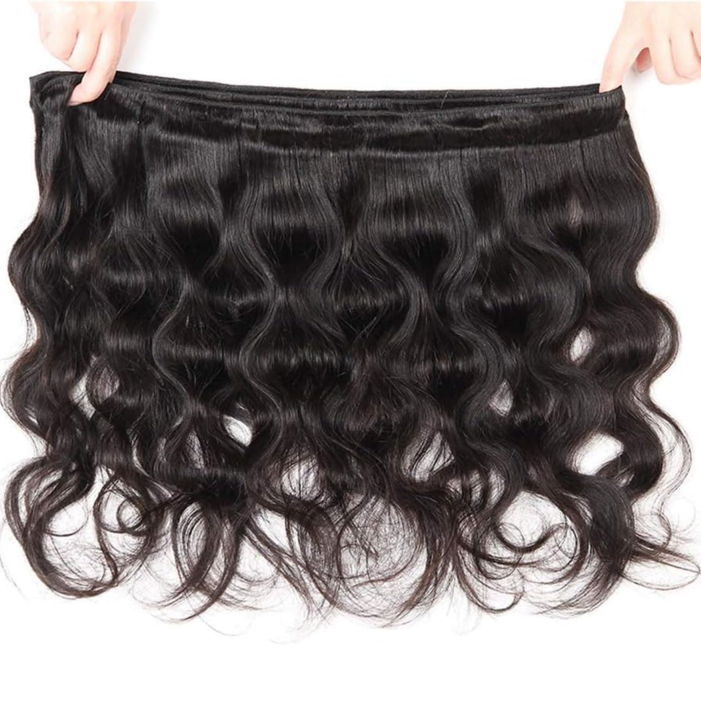 12A Body Wave Bundles Human Hair 18 20 22 24 Inch Human Hair Bundles 100% Unprocessed Brazilian Virgin Hair Bundles Human Hair Body Wave 4 Bundle Human Hair Extensions Real Human Hair Natural Black