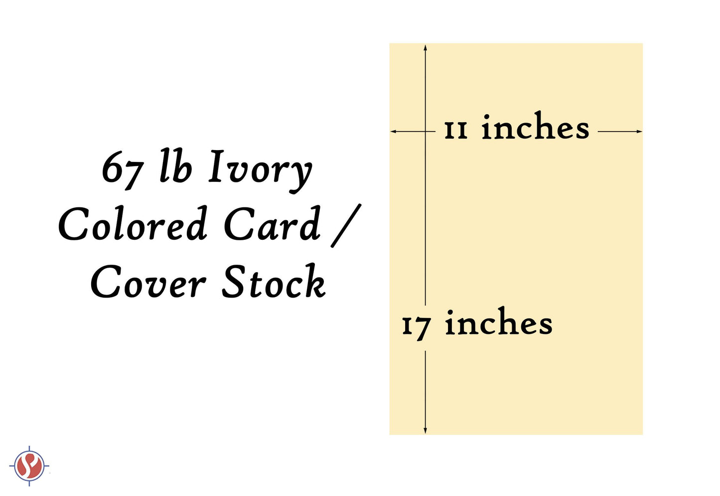 Ivory Pastel Color Card Stock | 67Lb Cardstock | 11” x 17” Inches | 50 Sheets Per Pack