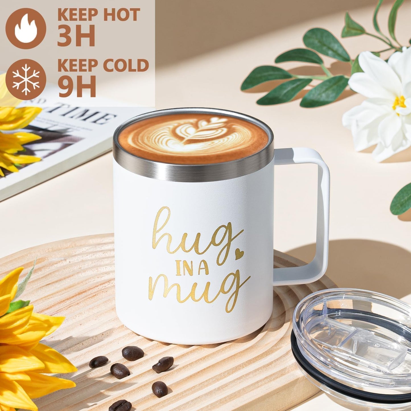 Birthday Gifts for Women Self Care Get Well Soon Gift Baskets, Spa Care Package Thinking of You Gifts, Sending Sunshine Box Unique Christmas Sunflower Gift for Women Mom Her Best Friends Sister Wife