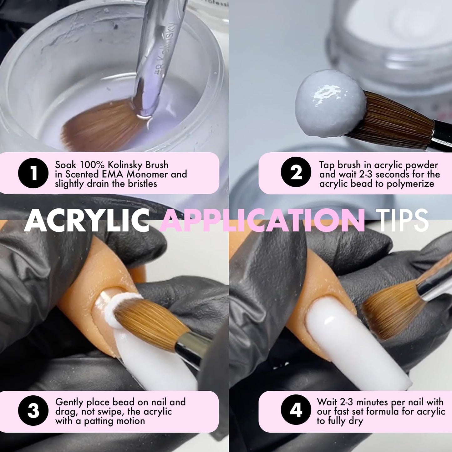 MakarttPro Strawberry Scented Monomer for Acrylic Nail Sets and Acrylic Nail Kit, 16oz - Medium to Fast Setting, MMA Free, Made in USA, Professional Quality Acrylic Liquid