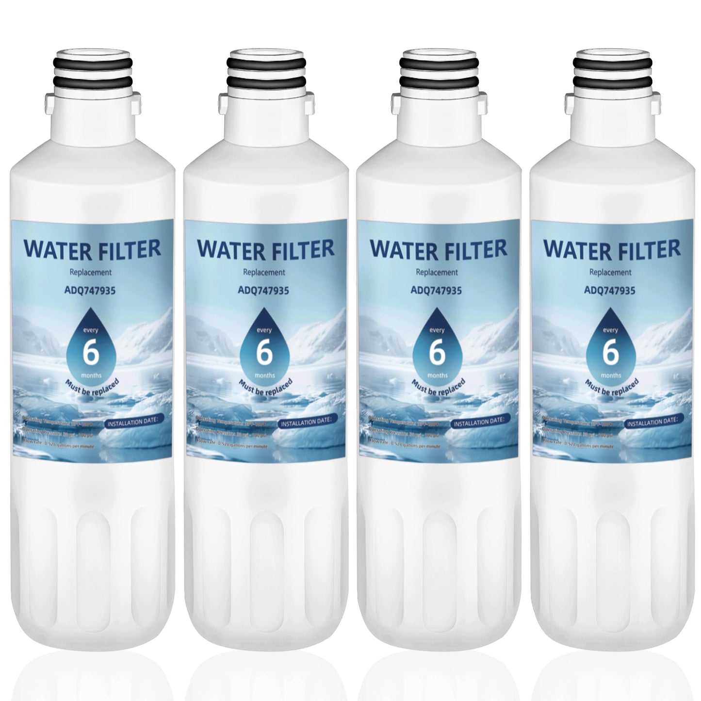 LRFLC2706S LMXC23796D LMXS28626S LFXS26973S LF24Z6530S LRFXC2606S LHFS28XBS LMWS27626S Water Filter LT1000P for LG LT1000P/PC/PCS ADQ747935 ADQ74793501