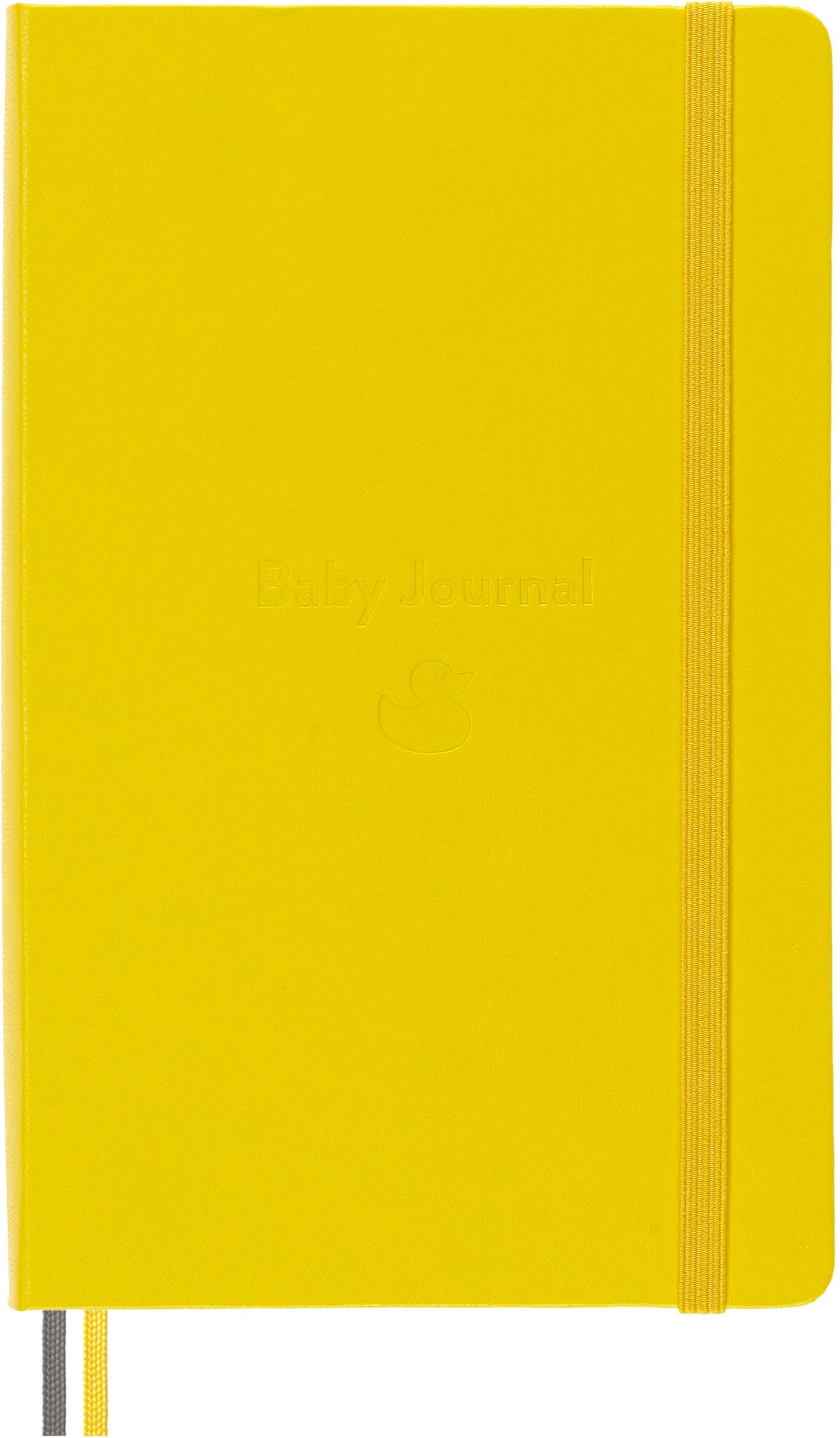 Moleskine Passion Journal, Baby, Hard Cover, Large (5" x 8.25") Yellow, 400 Pages