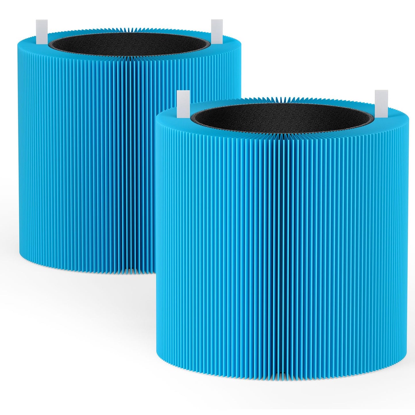 Leemone Blue Pure 411i Max & 411a Max AllergenBlock Replacement Filter Compatible with Blueair 411i Max & 411a Max Air Purifier, Compare to part #F4MAX, Blue