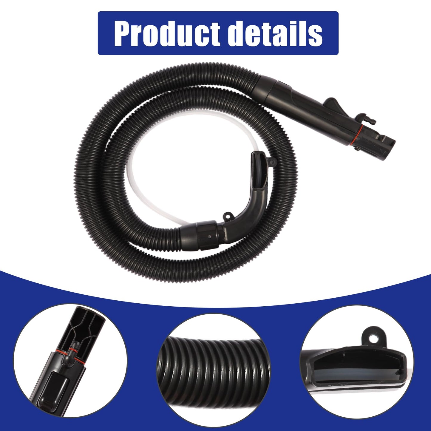 Upgraded Clean Hose Component Replacement parts for Bissell Little Green ProHeat 2694, 2513, 5207, 2513E, 4720M Vacuum Cleaner Hose 5.3in Clean brush, Clean tools, Gap brush Accessories Part #1606127