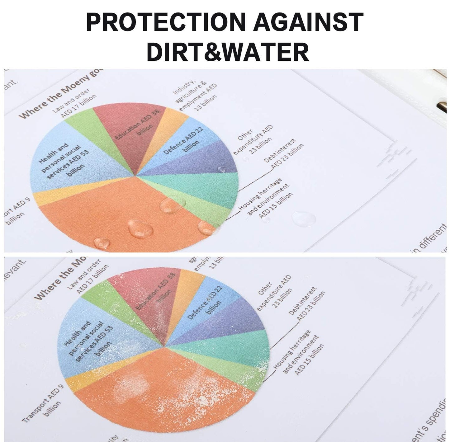 Sheet Protectors, PANDRI 700 Pack Clear Heavy Duty Plastic Page Protectors Sheet Reinforced 11-Hole Fit for 3 Ring Binder Fits Standard 8.5 x 11 Paper, 9.25 x 11.25 Top Loaded, Excluding Acid