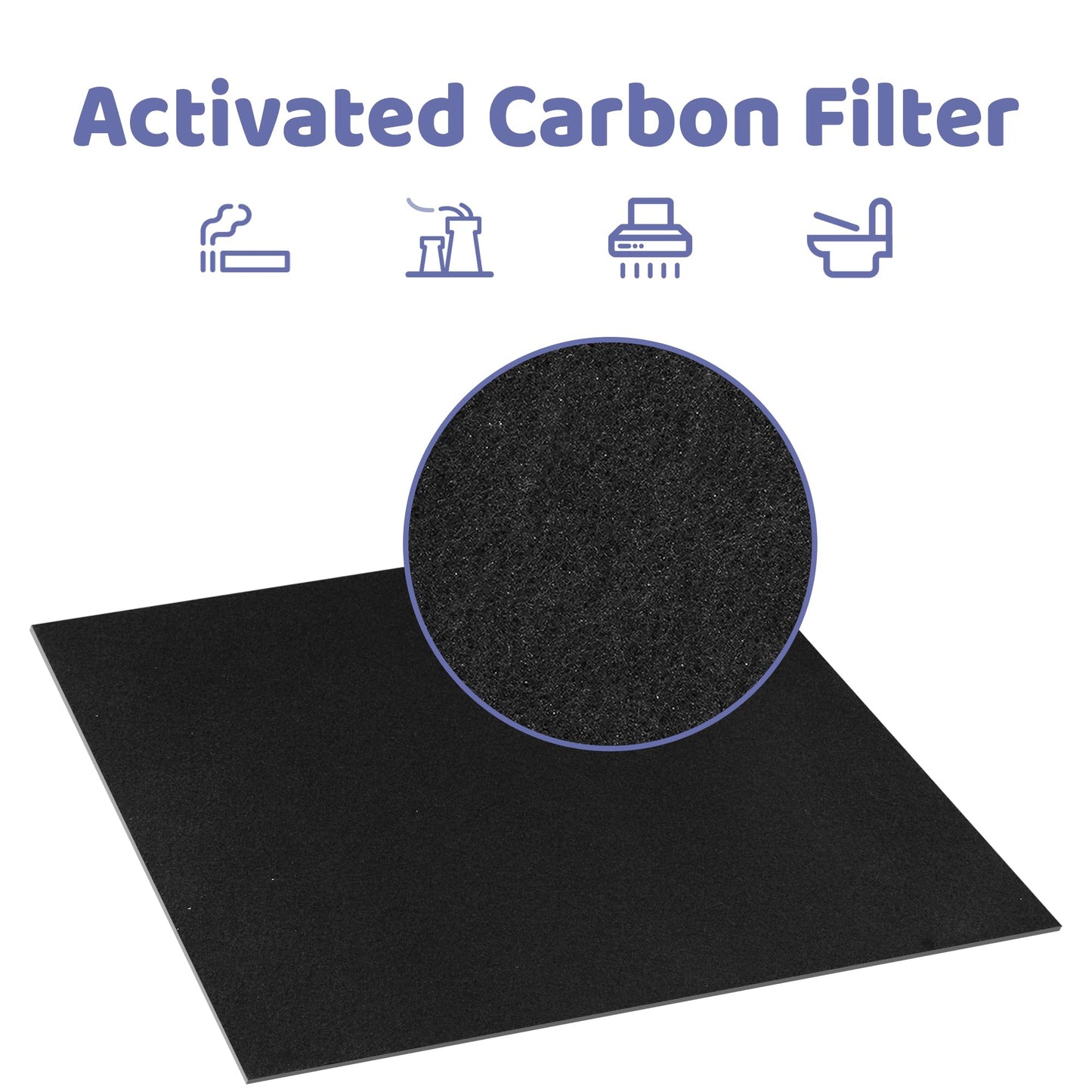 Popurure 30940 Replacement Filter Compatible with Hunter Air Purifier, fits 30210 30214 30215 30216 30225 30244 30245 30260 30398 30400 30401 30402 30525 36260 36395 37225, 1 HEPA Filter + 4 Prefilter