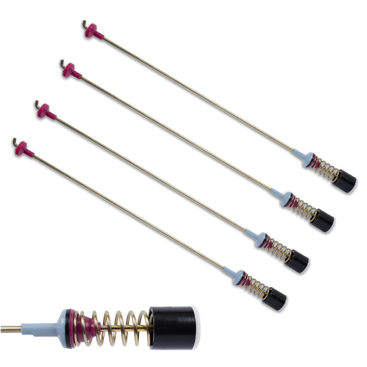 4PC Washer Suspension Rod Damper Replaces For Samsung WA400PJHDWR/AA WA45H7000AW/A2 WA40J3000AW/A2 WA40J3000AW/AA WA45T3400AP WA422PRHDWR/AA WA456DRHDWR/AA WA45H7000AP/A2 WA45H7000AW/AA WA45H7200AW/A2