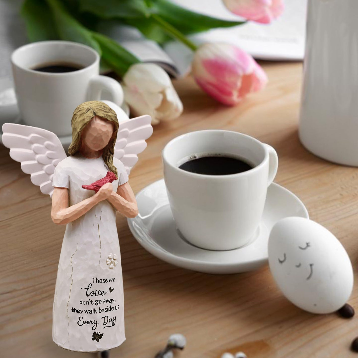 Cardinal Gifts for women, Sympathy Gifts for Loss of Loved One, Cardinal Decor, Grief Gift for Women, Loss of Father Sympathy Gift, In Memory of Loved One Gifts, Sculpted Hand-Painted Figurine