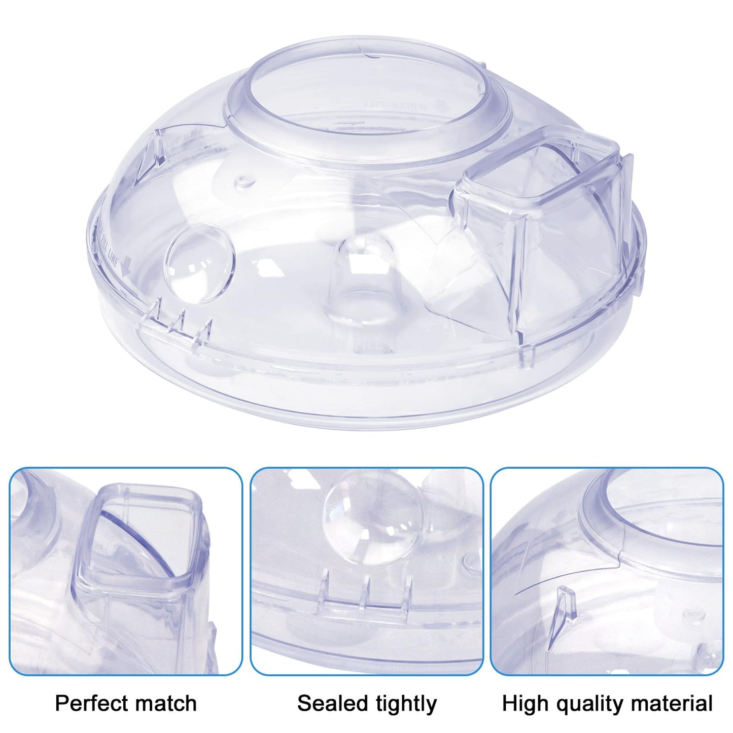 FBULWSEC 2 1/2 Quart Water Pan (Basin) Compatible with Rainbow Vacuum Cleaner Models Compatible with Rainbow Vacuum Cleaner E2 (e Series™) Type 12 (Black, Silver, e2 Gold Series) E Serie