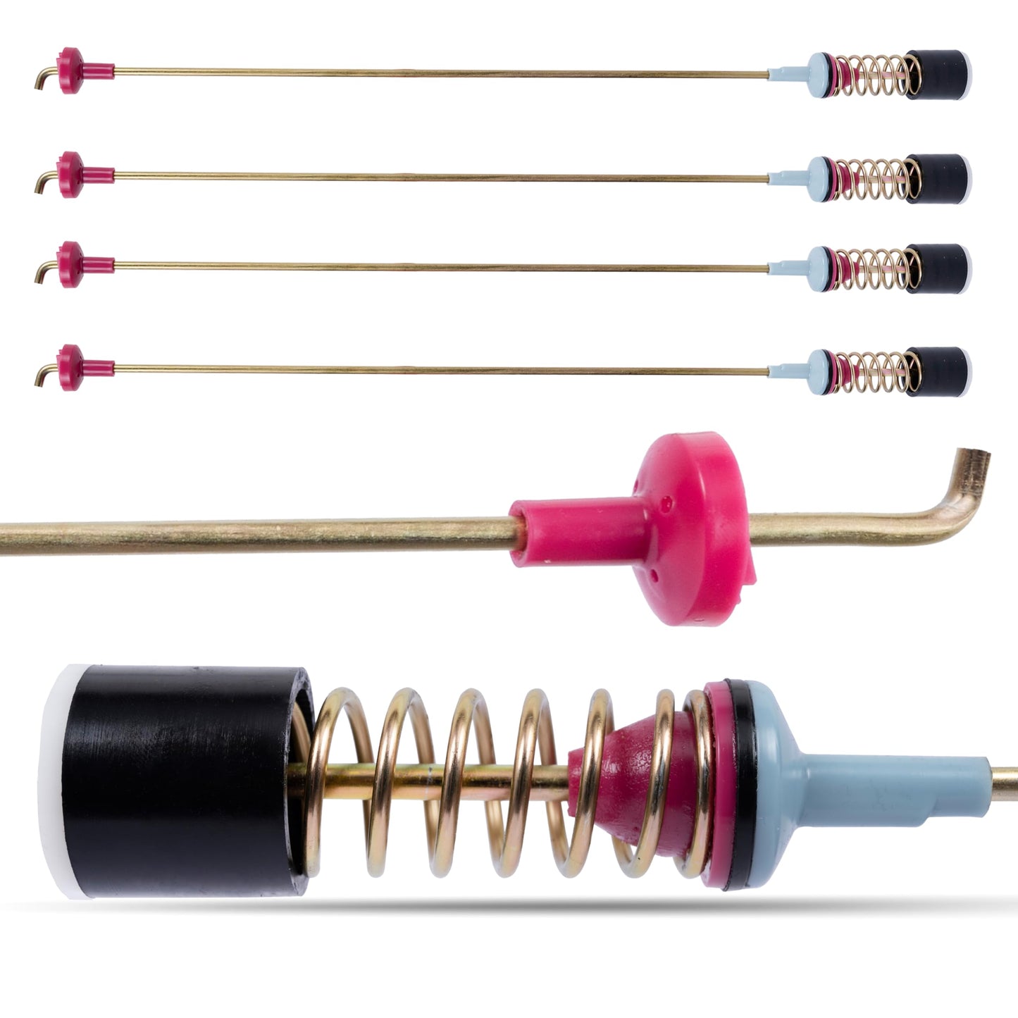 4 Washer Suspension Rod Damper Replaces For Samsung WA45M7050AW/A4 WA5451ANW/XAA WA45N3050AW/A4 WA45T3200AW WA45T3400AV WA45T3400AW WA50R5200AW/US WA50R5400AV/US WA50T5300AC WA50R5400AW WA456DRHDSU/AA