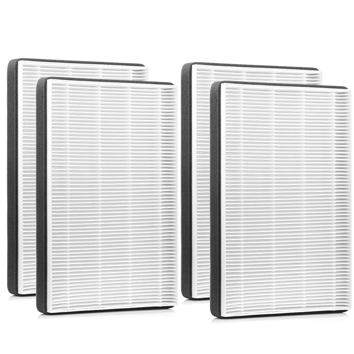 LINNIW 4 Pack F2 A2 Replacement Filter Compatible with 3M Filtrete Room Air Purifier Models FAP-C02WA-G2 FAP-C03BA-G2 FAP-T03BA-G2 FAP-SCO2N FAP-CO2-A2 FAP-CO3-A2 FAP-TO3-A2