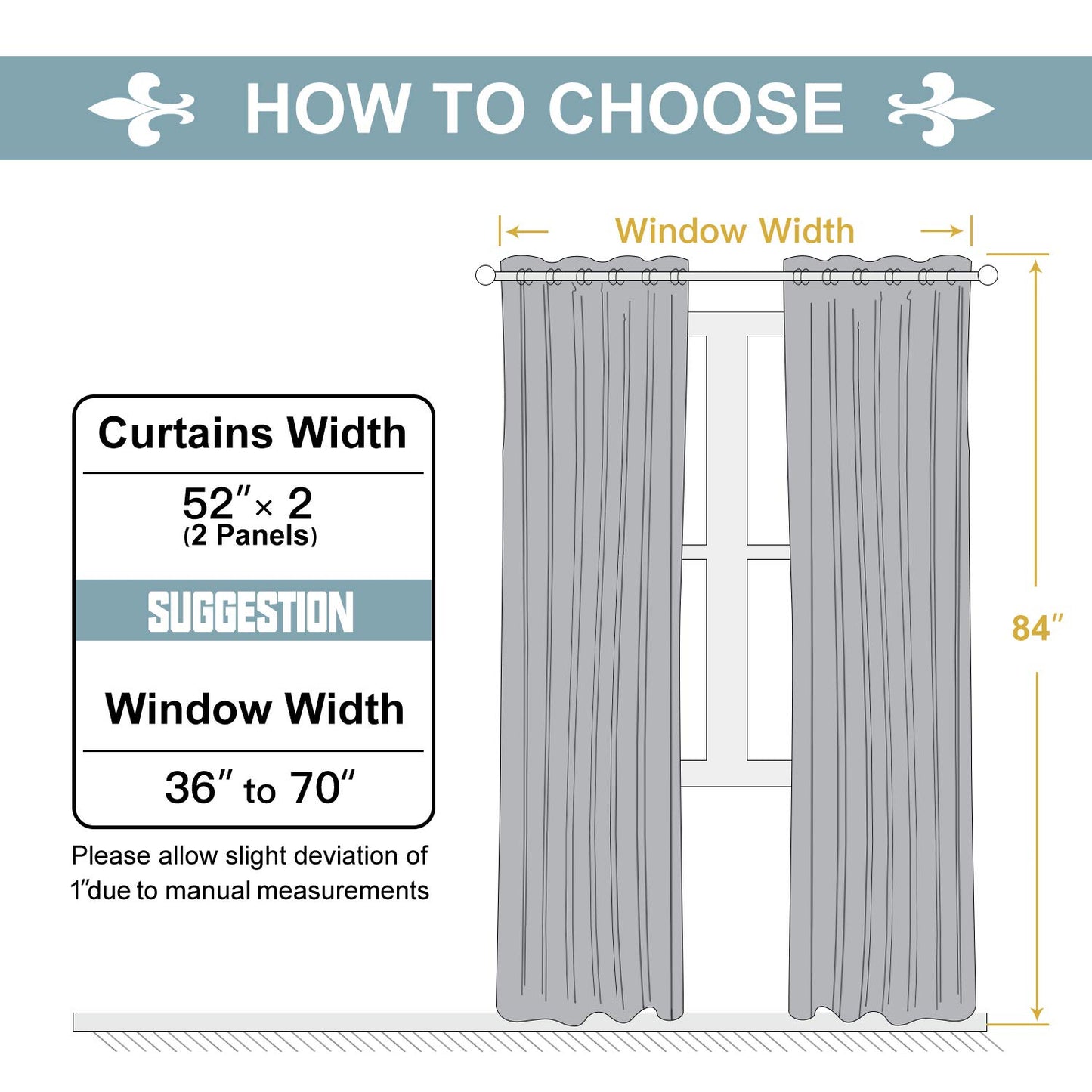 ChrisDowa White 100% Blackout Curtains for Bedroom with Black Liner, 2 Thick Layers Total Blackout Thermal Insulated Grommet Window Curtains 2 Panels Set (Pure White, 52 x 84 Inch)