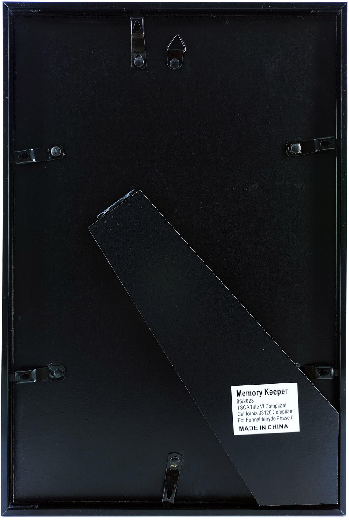 Memory Keeper Comic Book Frame, 8 Pack, UV Protection,Black Mat, Fits Current Comics up to 6 3/4" x 10 1/4", Wall or Tabletop Display,Spring Clips for Thicker Comics as Well