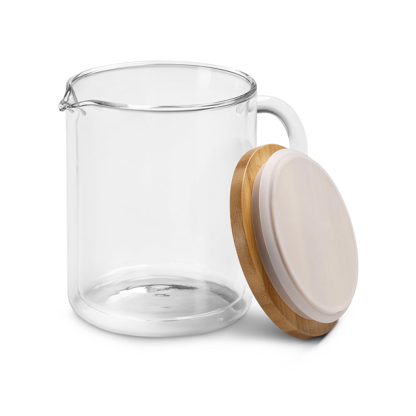De'Longhi Double Wall Glass Coffee Pot, 25 oz