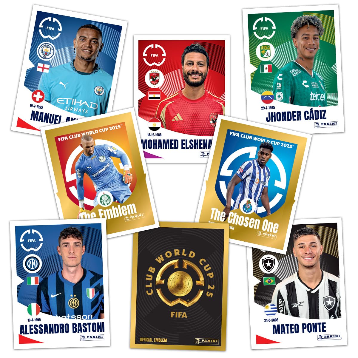 Panini FIFA Club World Cup 2025 Sticker Collection (Box of 50 Bags)