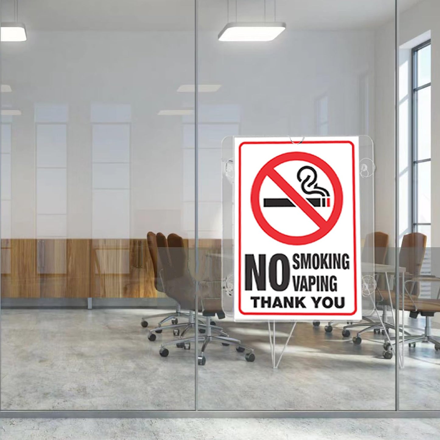 Pecmuikee Acrylic Window Sign Holder Suction Cups 8.5×11,Clear Acrylic Frames Wall Mount Advertising Signage Sign Holder for Glass Door Mall, Office, Home, Store, Restaurant (6 Pack)