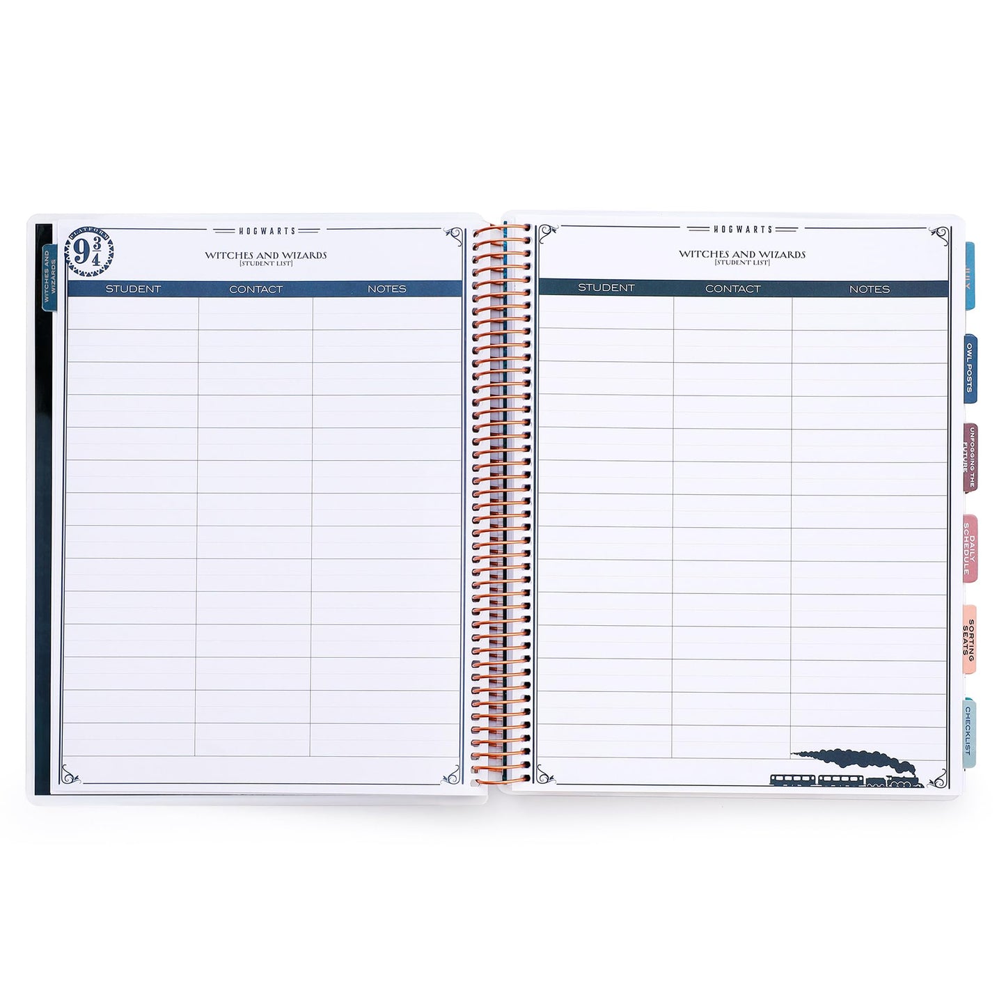 ConQuest Journals 2025-2026 Harry Potter Hogwarts Teacher Planner, July-June Academic Organizer, Monthly & Weekly Calendars, Checklists, Contacts & Student Lists, 11.25'' x 9.5'', Officially Licensed