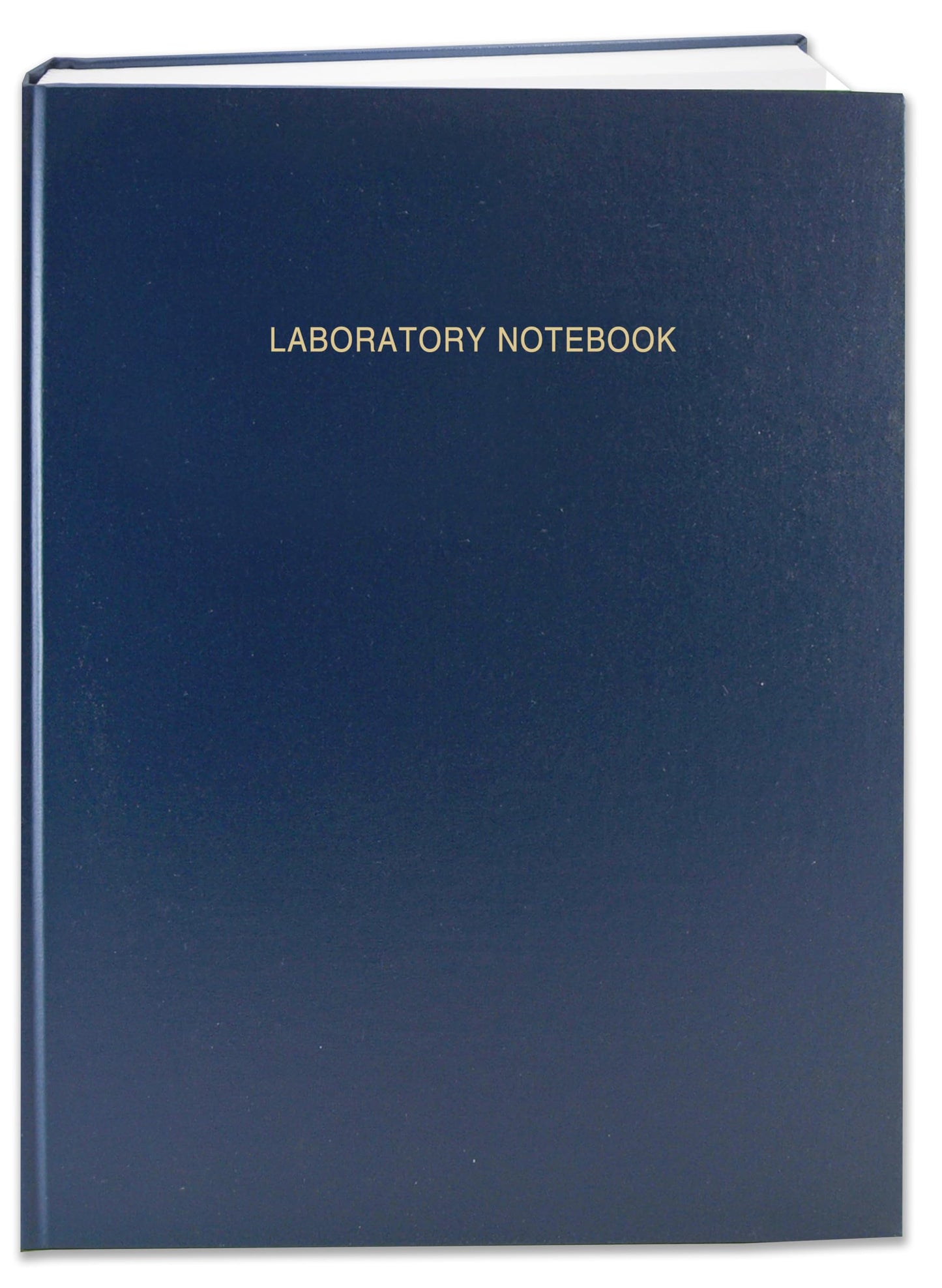 BookFactory Lab Notebook - 168 Pages (.25'' Grid Format), 8 7/8'' x 11 1/4'', Blue Cover, Section Sewn Hardbound Laboratory Notebook (Made in USA)