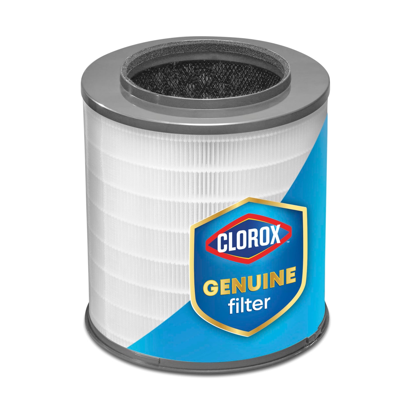 Clorox Medium Room Air Purifier True HEPA Replacement Filter, 1,000 Sq. Ft. Capacity, Removes 99.97% of Allergens up to 0.1 Micron, Compatible with 11030 & 11031, 1 Count (12030)