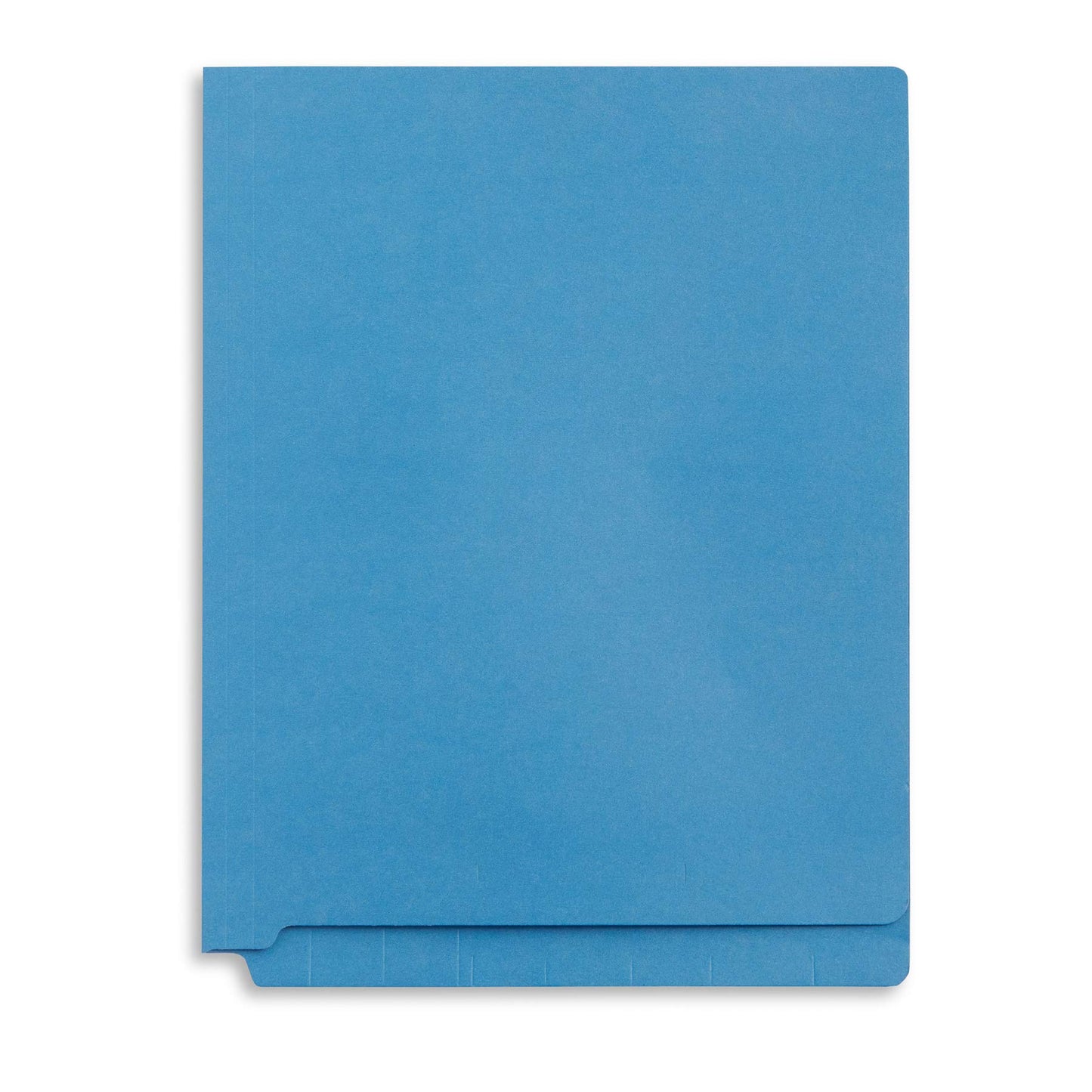 Blue Summit Supplies 100 Blue End Tab File Folders, End Tab Folders, Reinforced Straight Cut Tab Files for Use in Office, Classroom, Business, Letter Size, Blue, 100 Pack