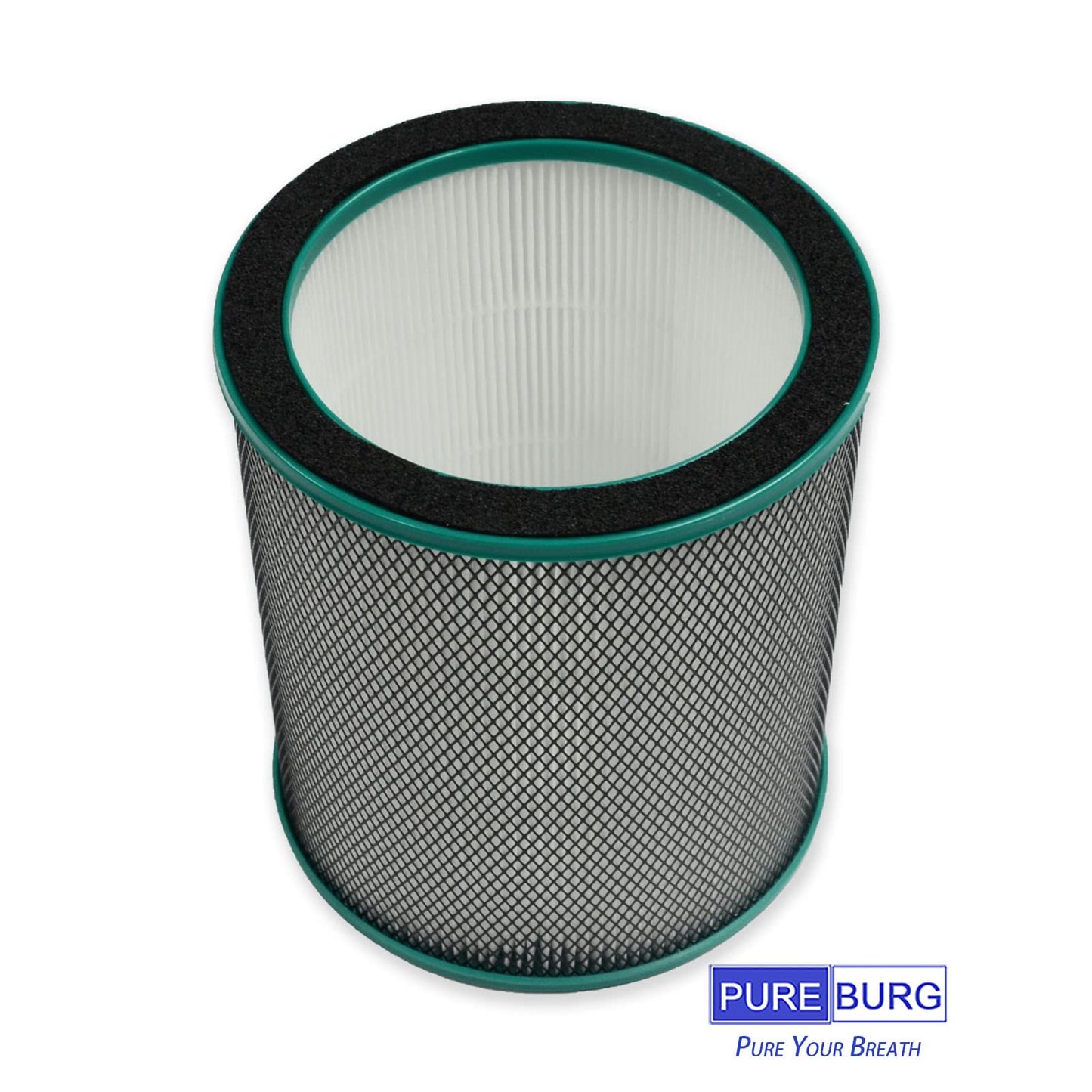 PUREBURG Replacement Filters Compatible with ULTTY R022 R22 SKJ-CR022D & MOONQUAKE Bladeless Tower Fan Air Purifier 2-in-1,2-Pack H13 HEPA Air Clean Dust