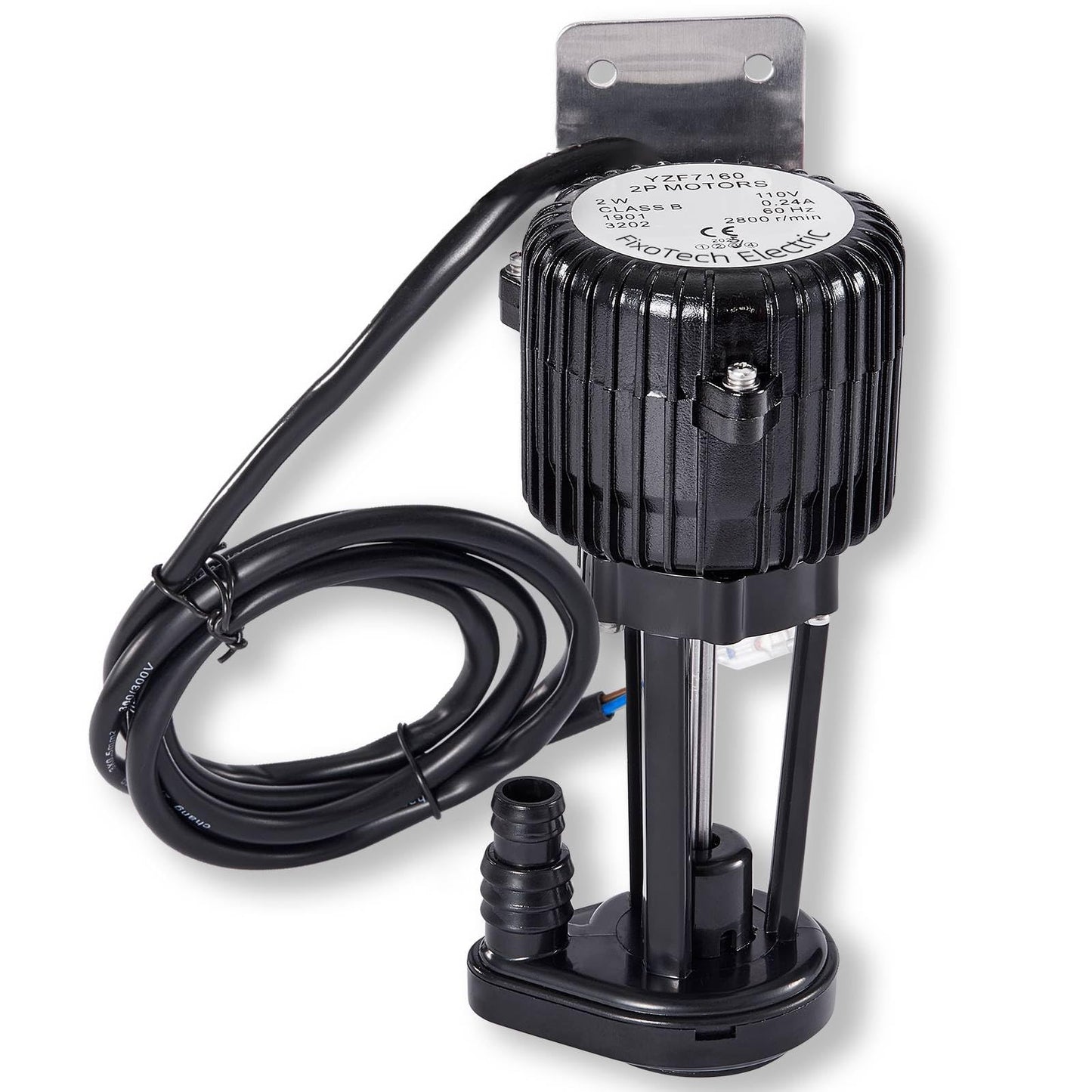 YSP2PJDVF1 Commercial Ice Maker Water Pump | Quiet 110V 2W Replacement Part Compatible with Vevor, Cotlin, Scotsman & Hoshizaki | Easy 3/8" NPT Install for Restaurant & Bar Ice Machine Repair