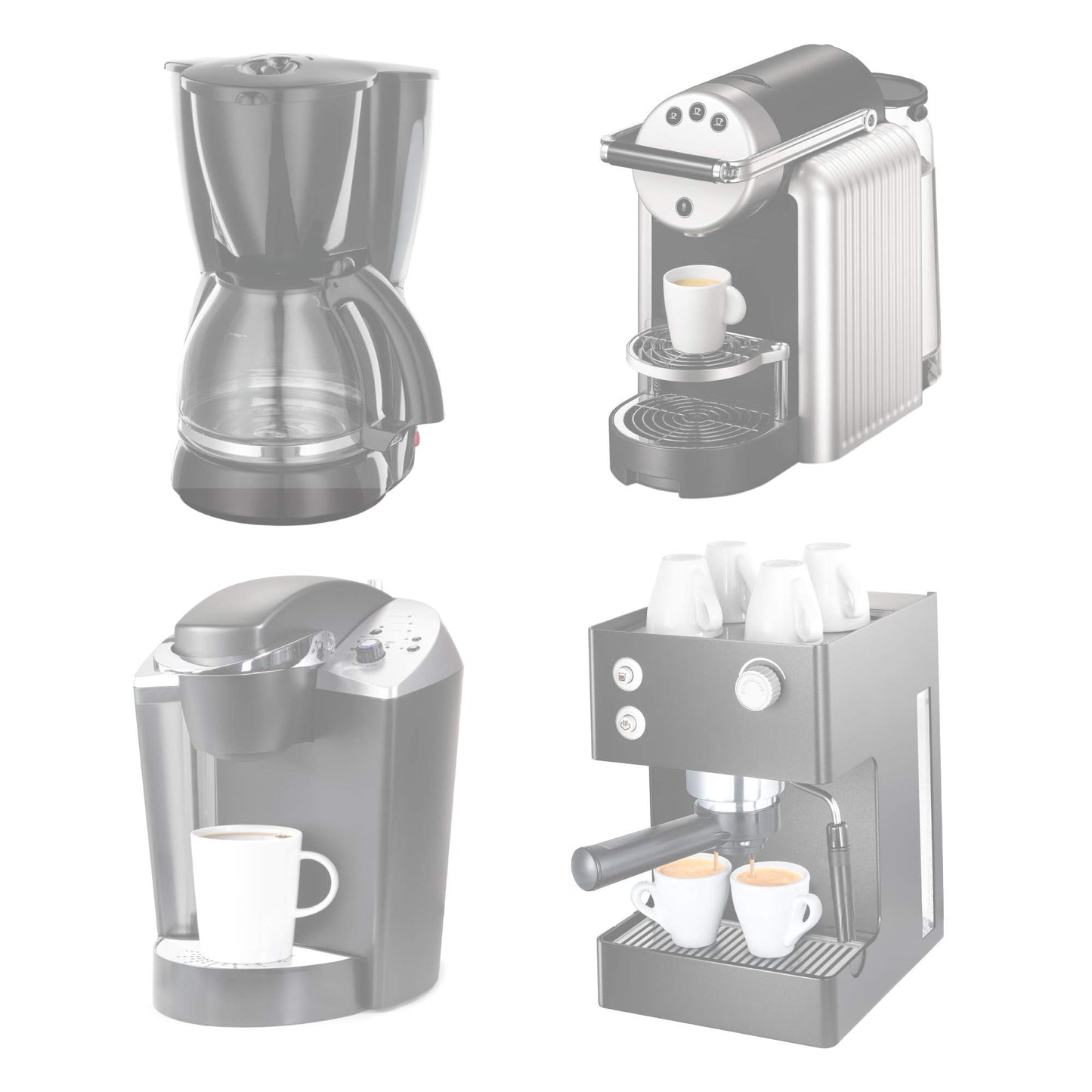 Durgol Swiss Espresso Machine Decalcifier/Descaler Solution, 4 Count