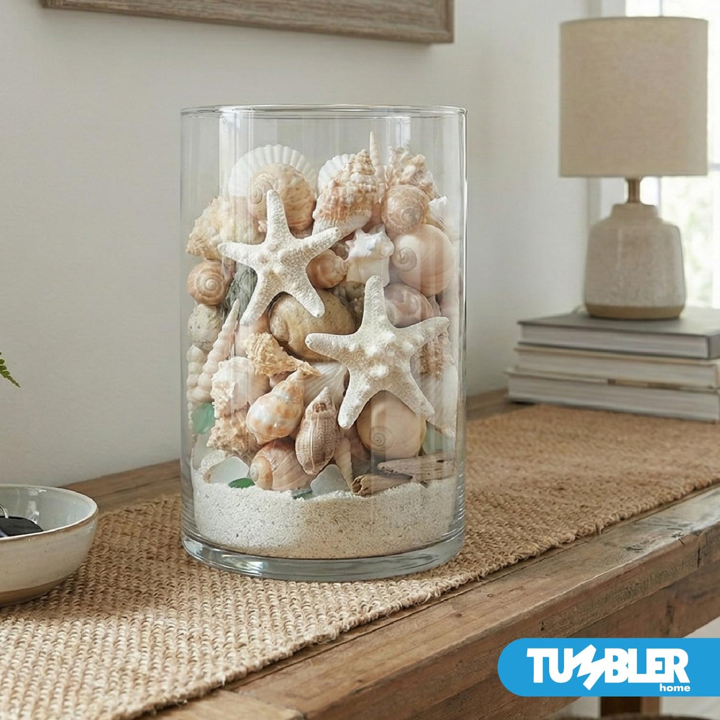 Medium Sized Shells in a Delightful Mix of Whites, Tans and Pinks | 3 Pounds | Bulk Shells for Crafts, Beach Home Decor, Weddings, Vase Filler and Classrooms