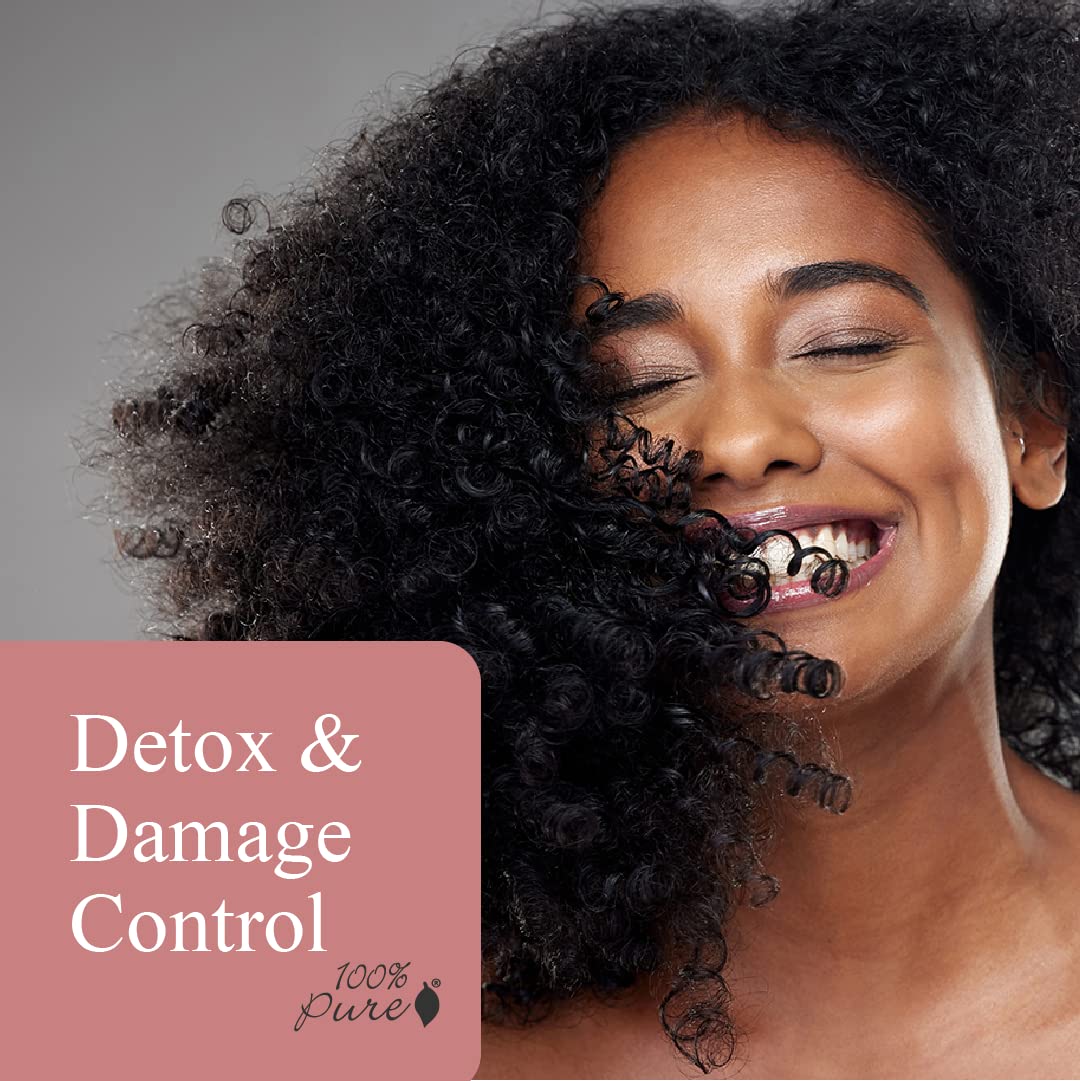 100% PURE Kelp & Mint Volumizing Conditioner Moisturizer & Deep Hydration - Natural Body Boost for Dry, Damaged Thinning Hair, Promotes Healthy Growth for Women & Men - Sulfate Free - 13 Fl Oz