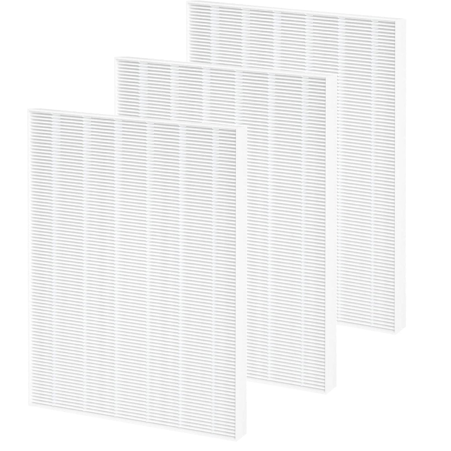 Fizerneer 115115 Size 21 Replacement Filter A Compatible with Winix C535 C909, Winix PlasmaWave 5300, 6300, 5300-2, 6300-2, P300 Plasma wave Air Cleaner Purifier, True HEPA Filter Only 3 Pack