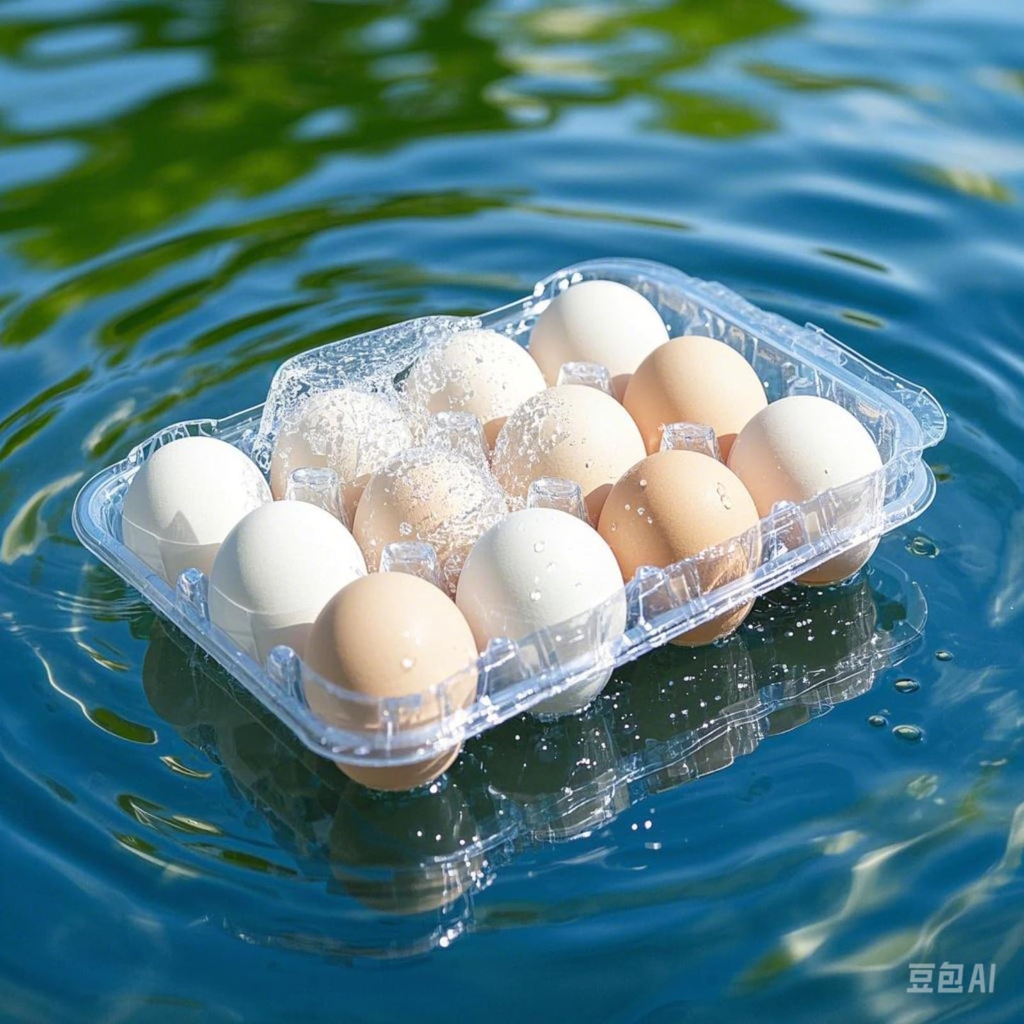 FUailiYY 60 pc Plastic Bulk EggCarton,18 cone egg carton cheap bulk, Suitable For Storing Egg in Farmers' Markets, Supermarkets, Kitchens(3 * 6)
