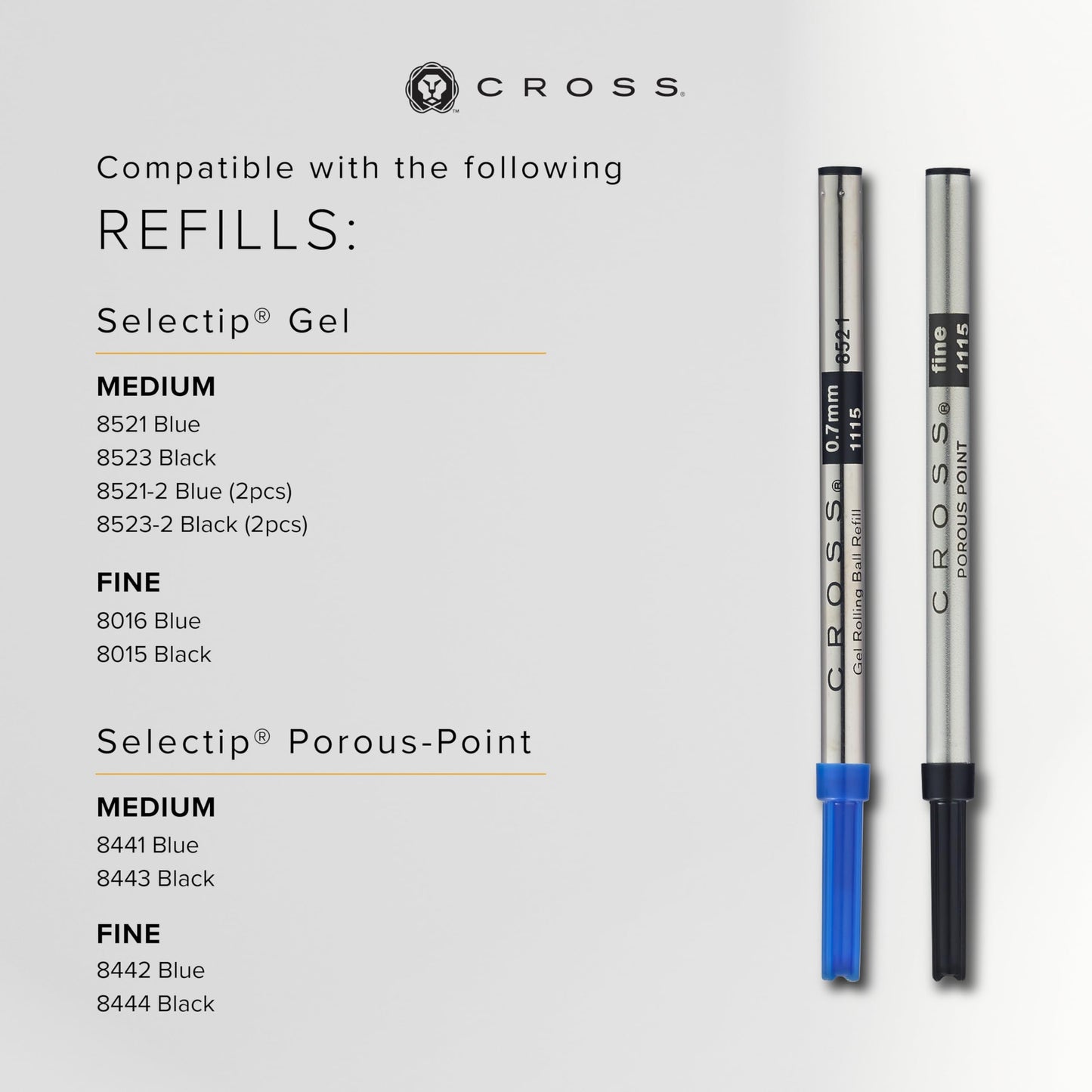 Cross AT0115-18 Calais Matte Metallic Rollerball Pen, Midnight Blue