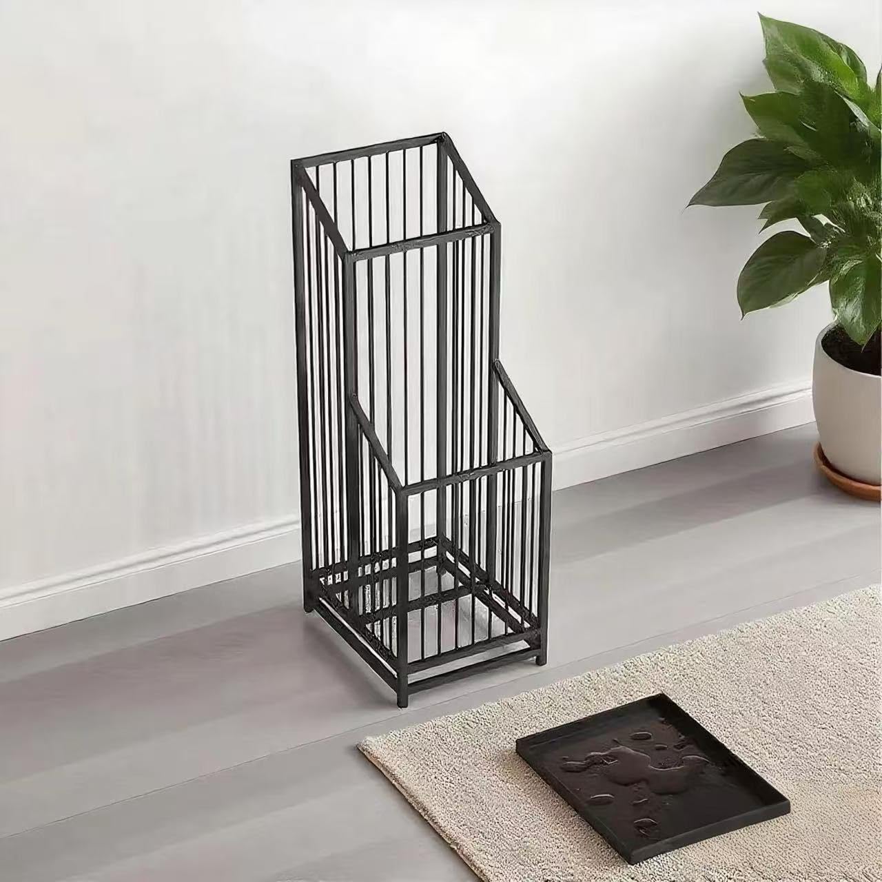 dboodb Umbrella Stand Umbrella Holder for Entryway Umbrella Storage Stand Rack Entryway with Decorative,Durable Indoor,Hotel Entryway,Modern Home Decor,Office Entrance Stylish
