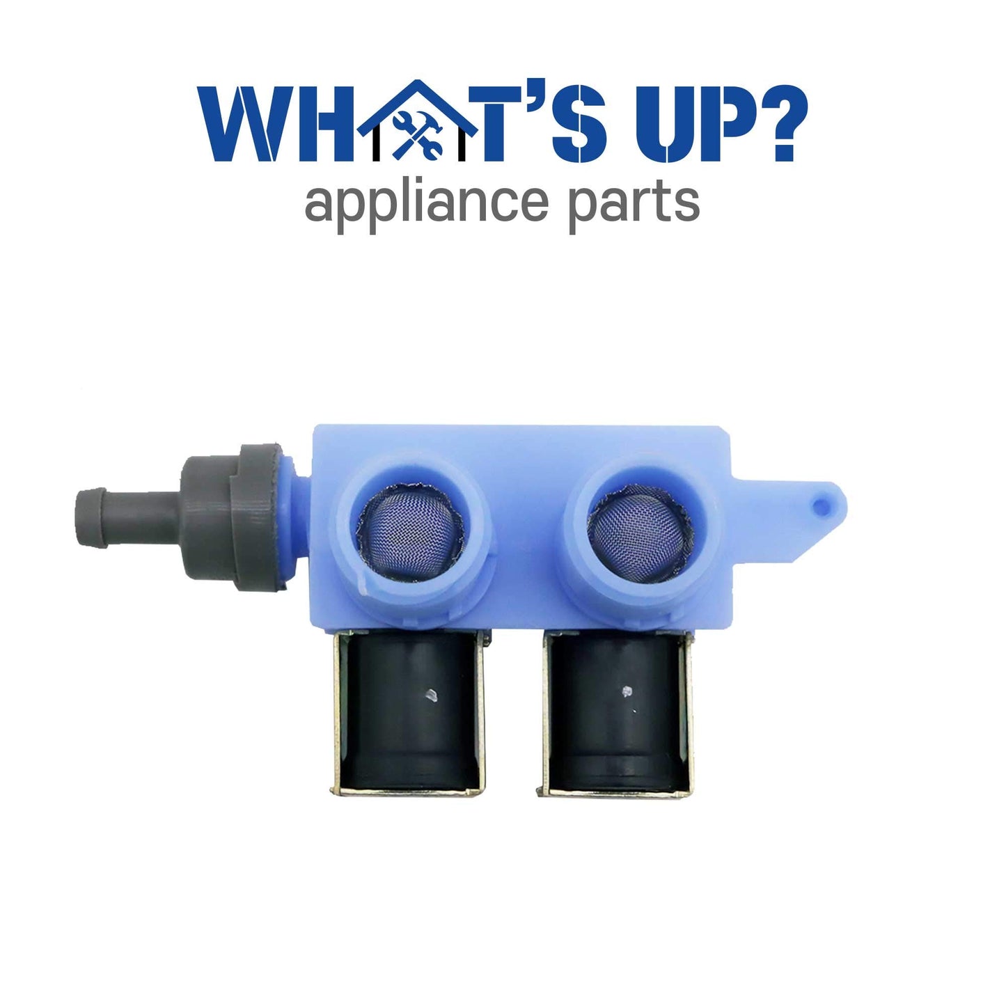 What's Up? 8181694 Washing Machine Water Inlet Valve OEM Replacement Part Replaces AP6011714, PS11744913, 461970201551, 8181694, AP3128776, PS391478, WP8181694
