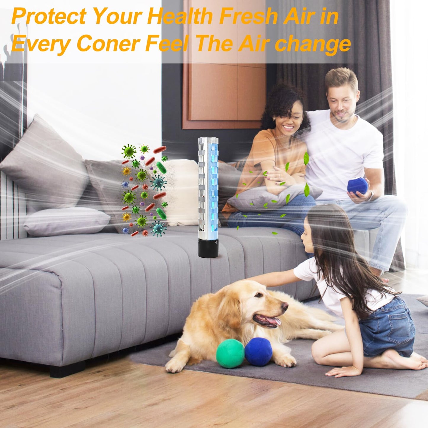 Upgrade Air Purifier Replacement Bulb - Compatible with Latest Model RGF REME Halo PHIC-RH 9"| Easy to Install