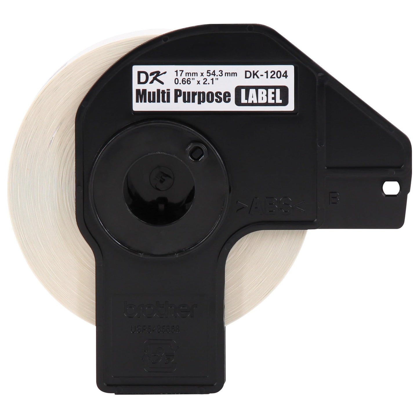 Brother Genuine DK-12043PK Multipurpose Paper Label Roll, Die-Cut Paper Labels, Engineered for Excellence, 400 Labels Per Roll, (3) Rolls per Box (DK12043PK)