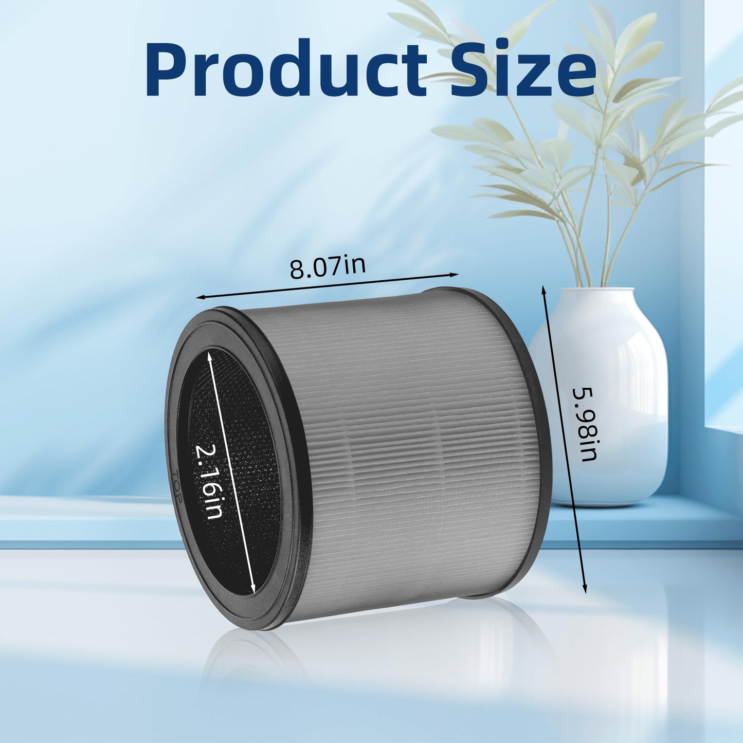 A230 A231 Replacement Filter O - 1712-0110-00 for Winix A230 A231 Air Purifier, 3-in-1 H13 True HEPA + Activated Carbon Filter, 2 Pack by APPLIANCEMATES