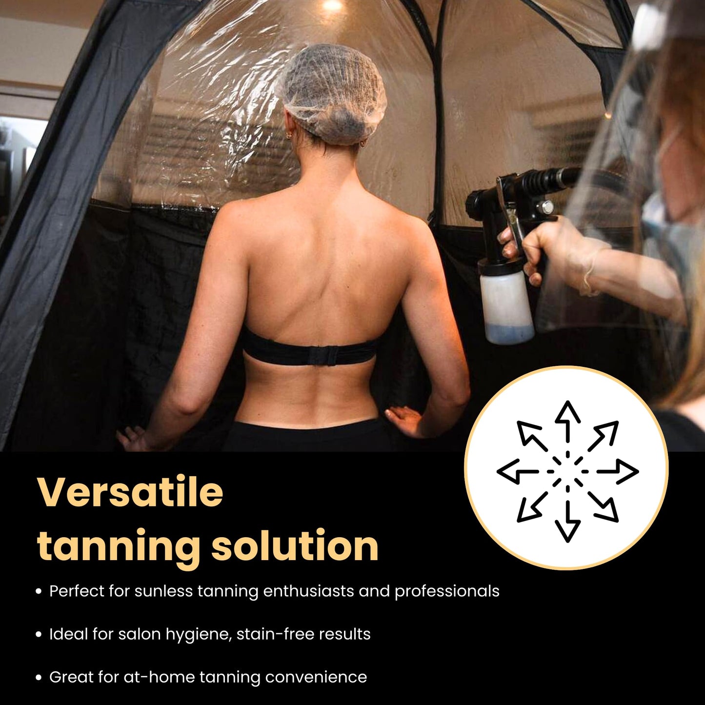 120 Pairs(240feets) Spray Tan Feet Pads in Pink For Sunless Spray Tanning