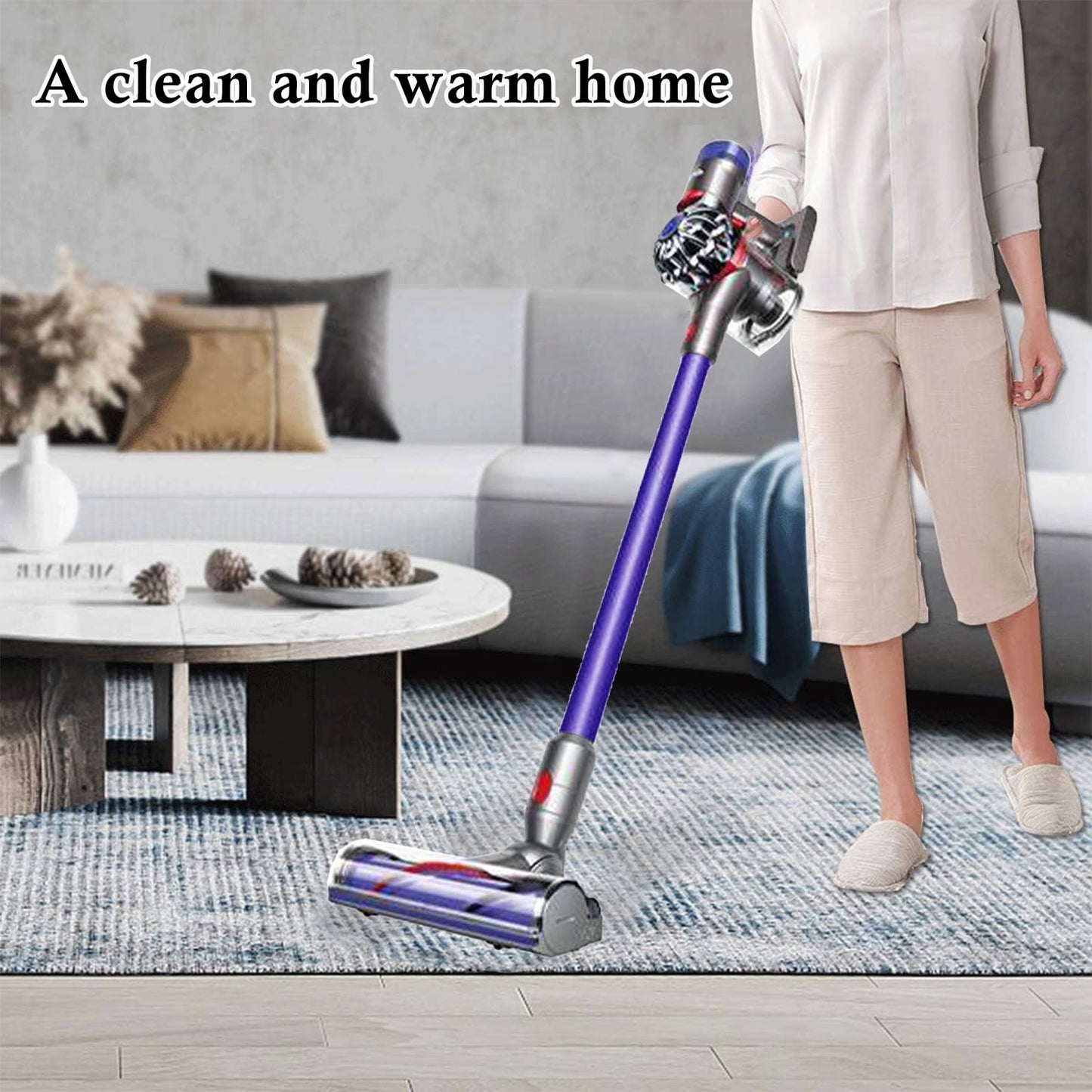 Quick-Release Motorhead Cleaner for Dyson V7 V8 V10 V11 Vacuums Cleaner Head Dyson Replacement Part Electric Head for Hardwood Floor Carpets