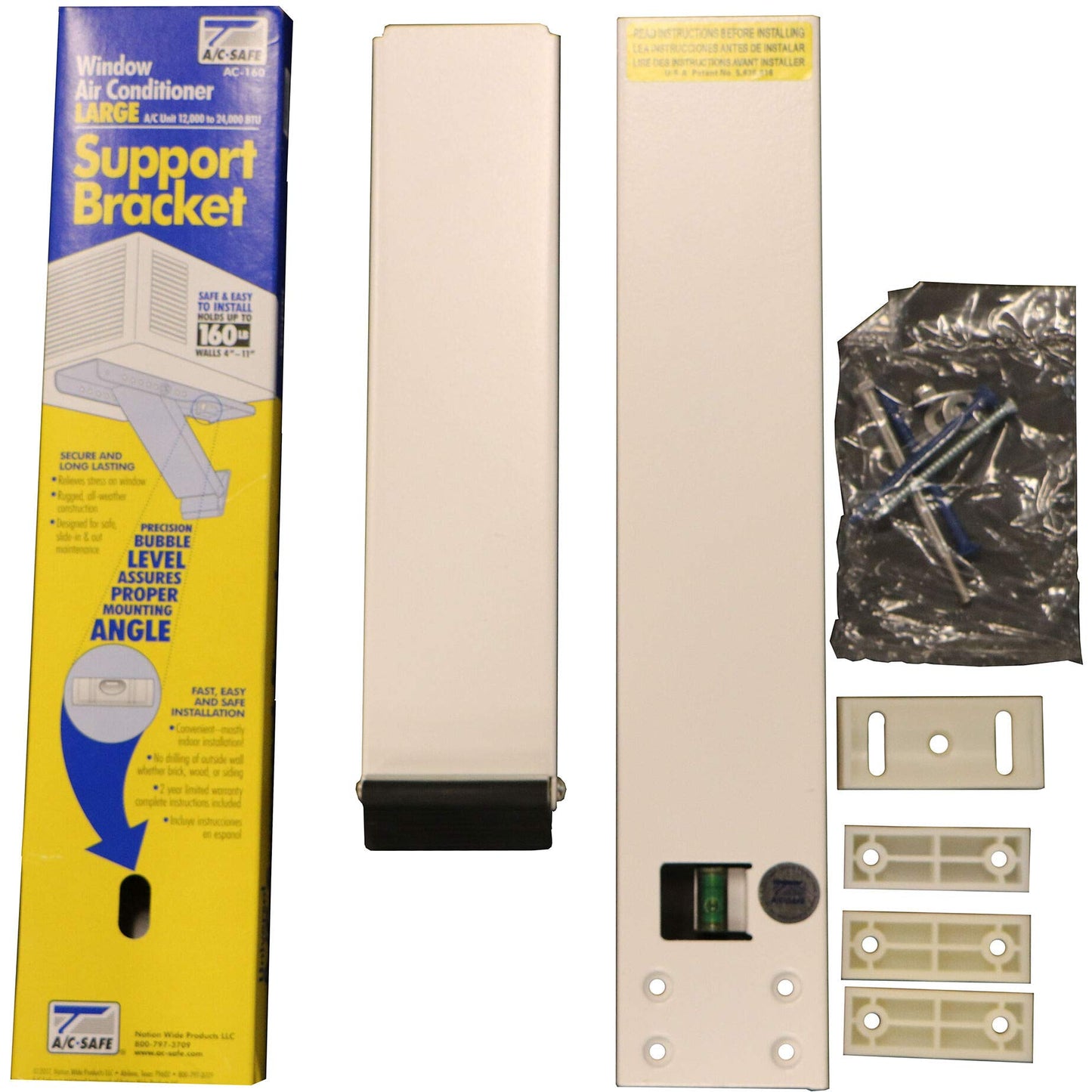 A/C Safe AC-160 Universal Heavy Duty Window Air Conditioner Support